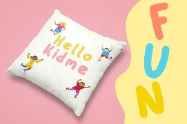 Hello Kidme - Childrens Handwritten Font