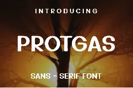 Protgas Font