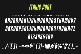 Jopersag - Sport Font