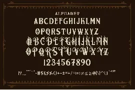 MORGAN TATTOO font