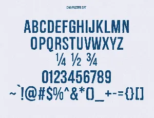 Trigar Rough Sans Serif Display Font