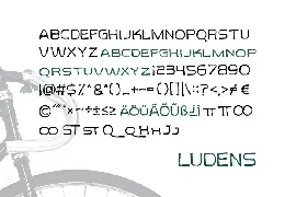 Ludens - Rough Sans font