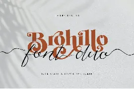 Brohillo Font Duo