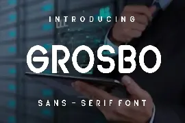 Grosbo Font