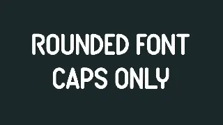 Snechy Round font