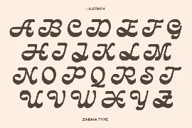 Lautren font