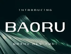 Baoru Font