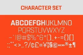 Camore Sans Serif All Caps Font