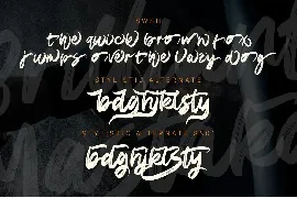 Brilliant Mastaka â€“ Handbrush font