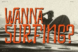 Wavespired - Display Retro font