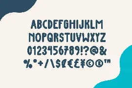 Blue Bird - Cute Handwriting Font