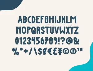 Blue Bird - Cute Handwriting Font