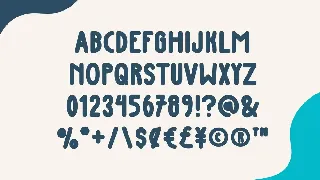 Blue Bird - Cute Handwriting Font