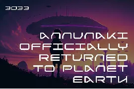 Stardock - Futuristic Typeface font