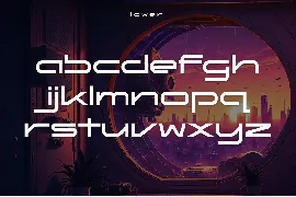 Stardock - Futuristic Typeface font