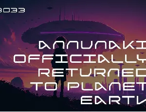 Stardock - Futuristic Typeface font