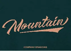 Backend Script Font