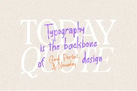 Red Ink Hand Writing Display font