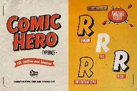 Comic Hero font