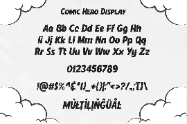 Comic Hero font