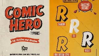 Comic Hero font