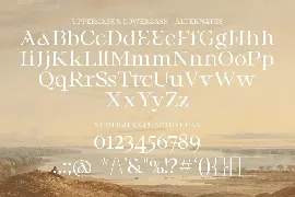 Steravina - Authentic Serif Typeface font