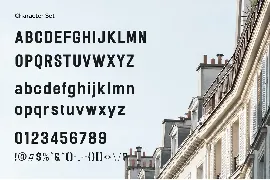 Single Memory - Modern Sans Serif font