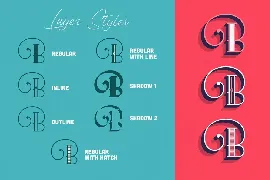 Beijin Layered Font