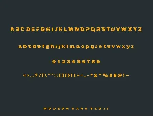 Maradysca font