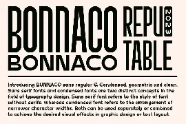 Bonnaco Font