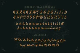 Goodline Rough font