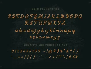 Goodline Rough font