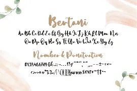 Bertani - A Script Font