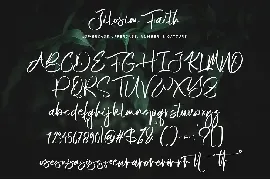 Jilosim Faith font