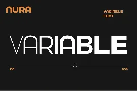 Nura - Variable Font