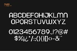 Nura - Variable Font