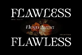 Eleyn Avesa - Classic Elegant Display Serif font