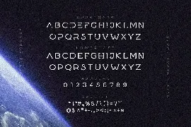 Flare - Futuristic Science Font