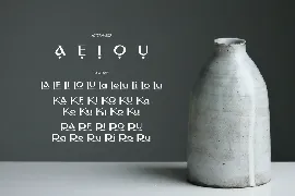 KAIVALYA - Cultural Type font