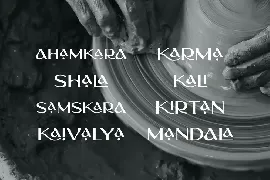 KAIVALYA - Cultural Type font