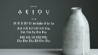 KAIVALYA - Cultural Type font