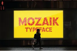 Mozaik - Decorative Display font