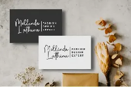 Halistine Signature Font