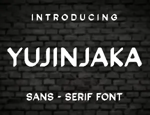 Yujinjaka Font