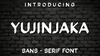 Yujinjaka Font