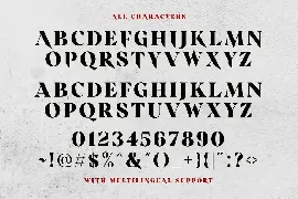 Scary Things - Sharp & Creepy Serif font