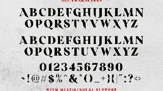 Scary Things - Sharp & Creepy Serif font