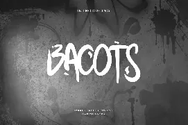 Bacots font