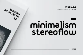 Magison - modern rounded bold sans serif font