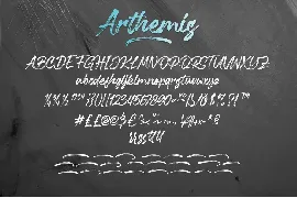 Arthemis - Natural Handwriting Font